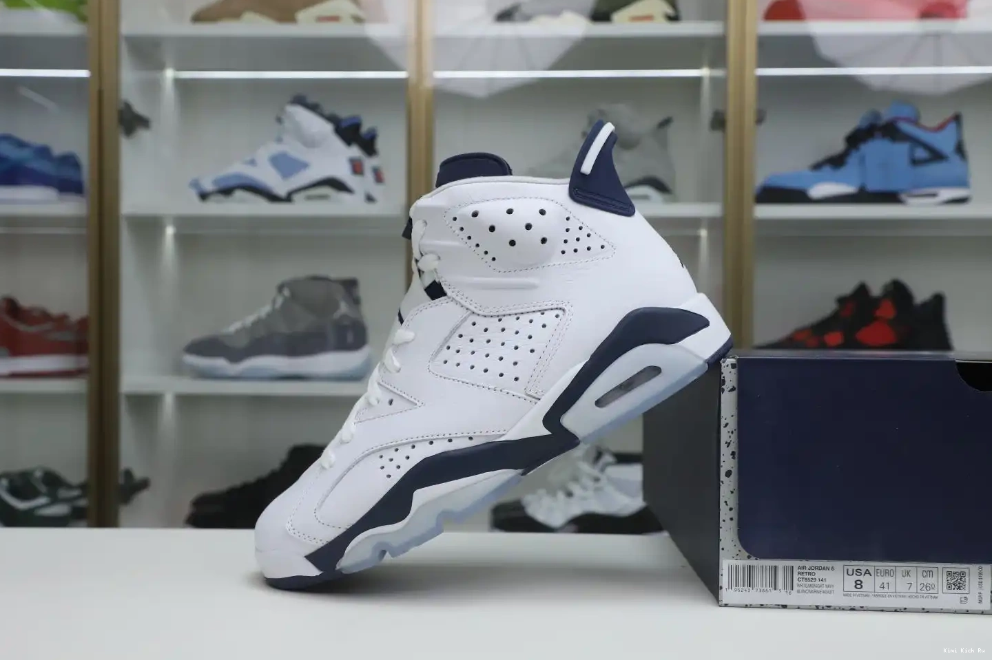 JORDAN Kimikick MIDNIGHT NAVY 6 AIR 0803